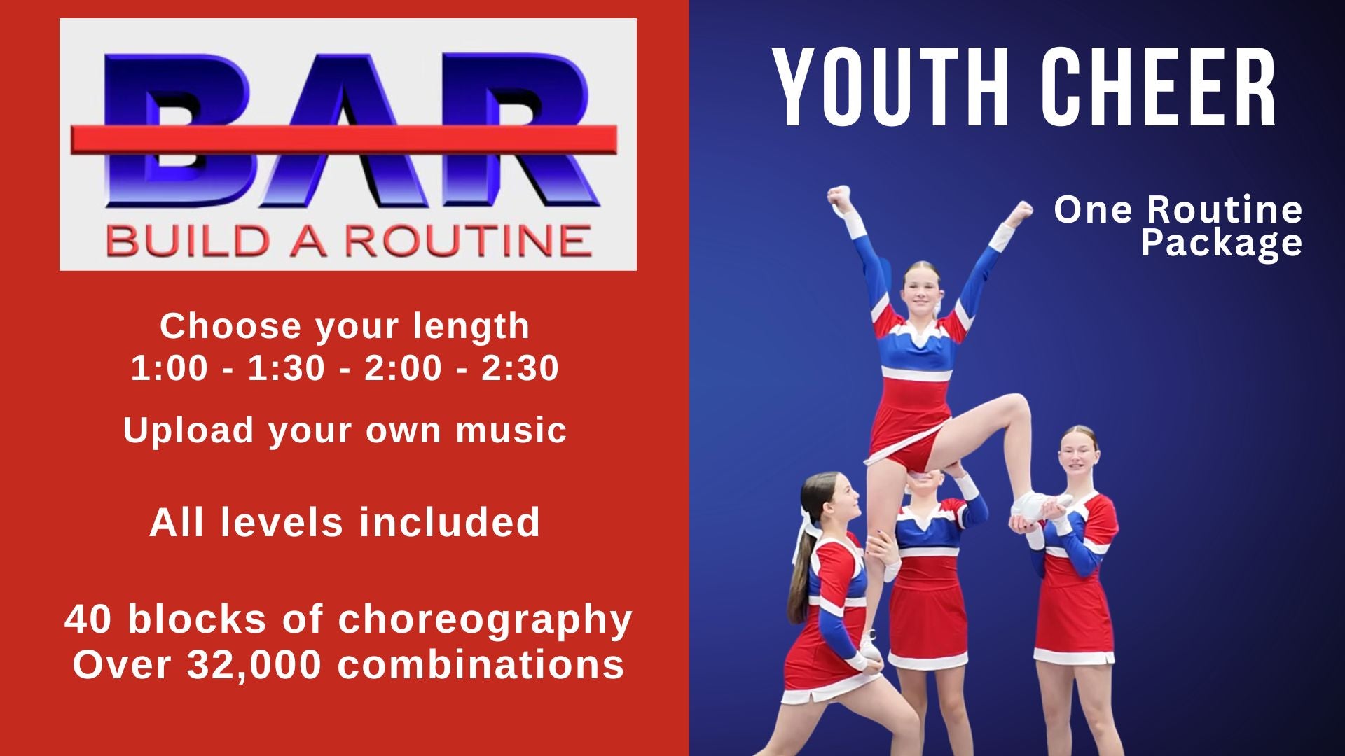Build A Routine YOUTH CHEER