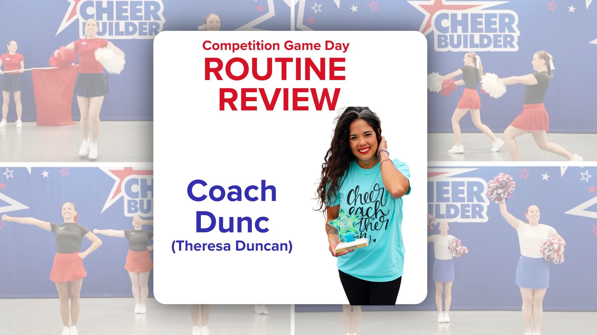 Routine Review - COACH DUNC, TOP CHEER TALENT