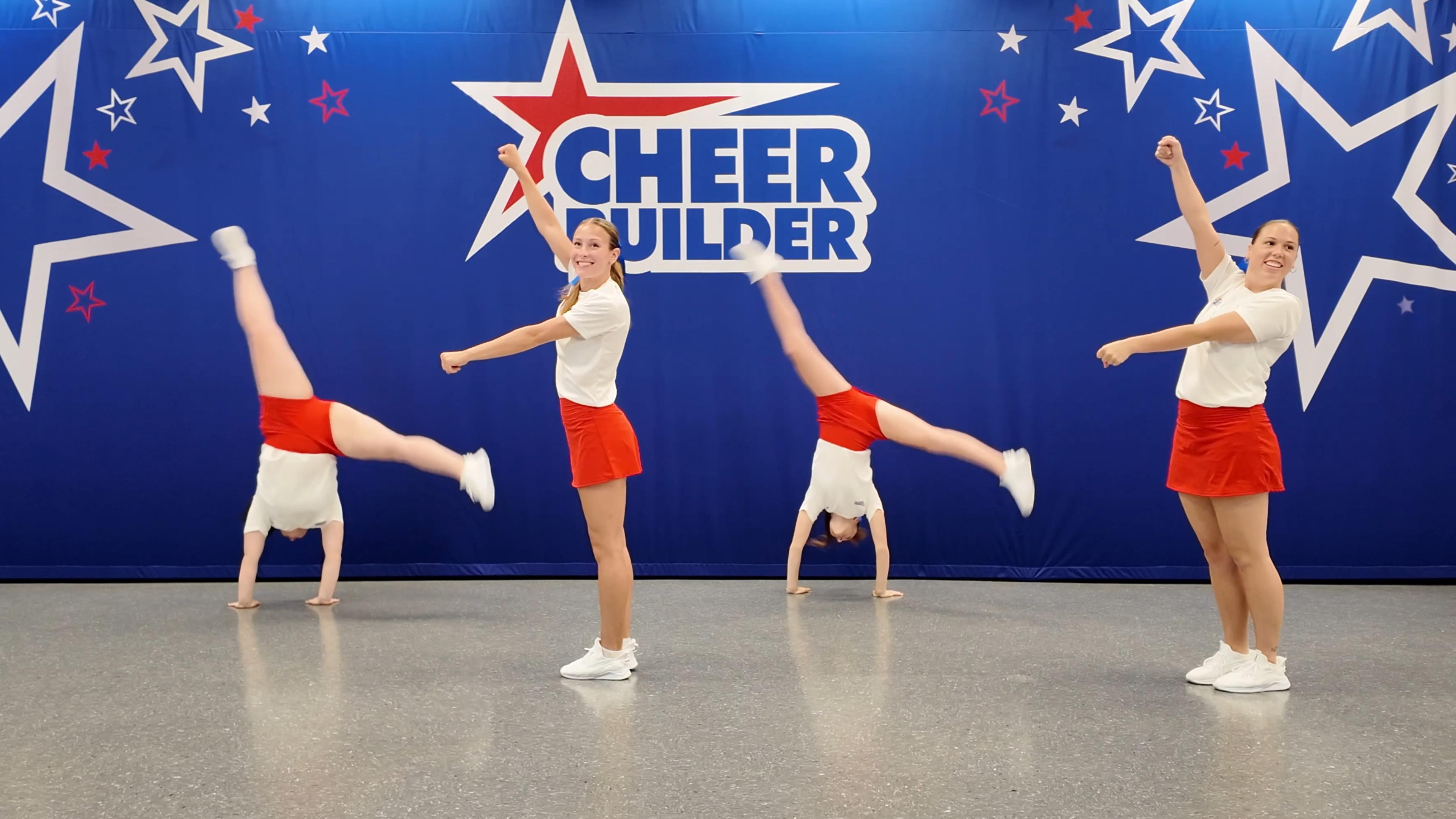 Youth Cheer Section - DANCE & TUMBLE (Ages 8-10) – Cheer Builder