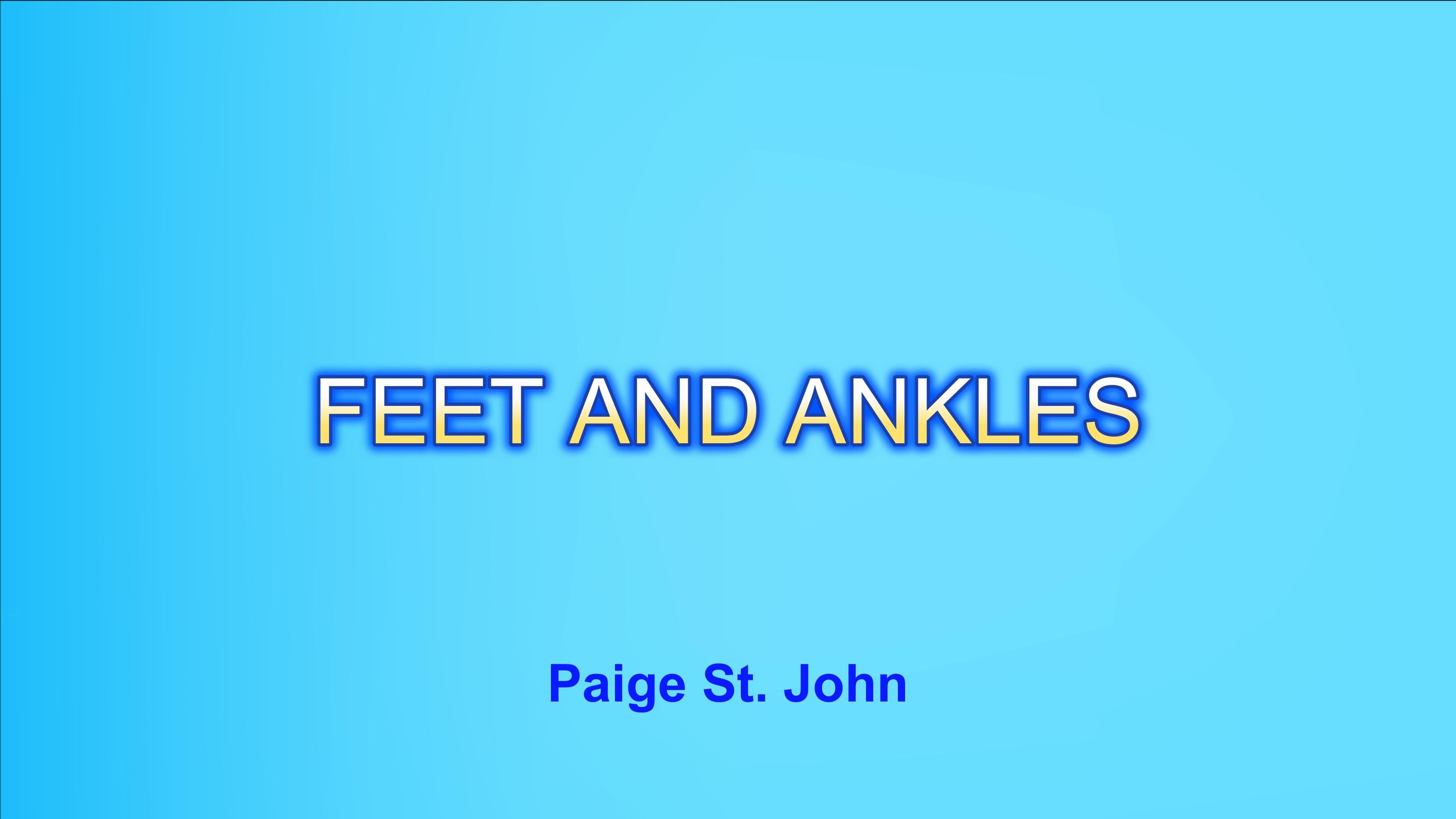 Training - FEET & ANKLE STRENGTH
