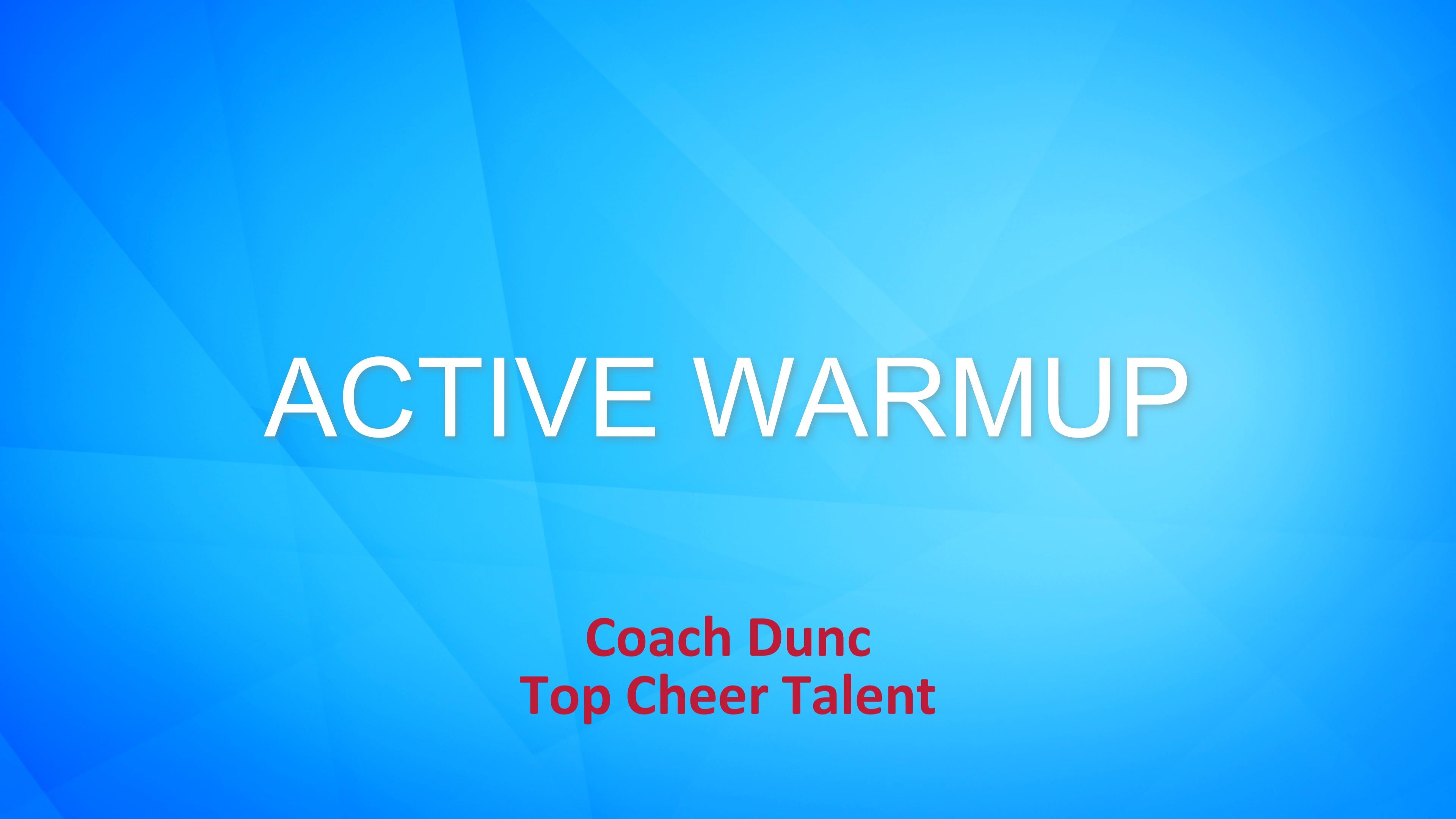 Training - ACTIVE WARM UP by D1 COLLEGE COACH